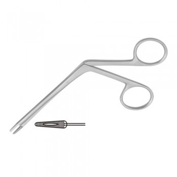 Littauer Ear Polypus Forcep Stainless Steel, 10 cm - 4"